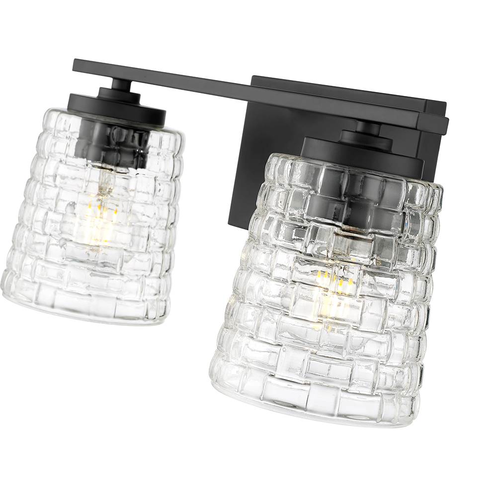 Millennium Lighting 22102-MB Matte Black Vanity Image 4
