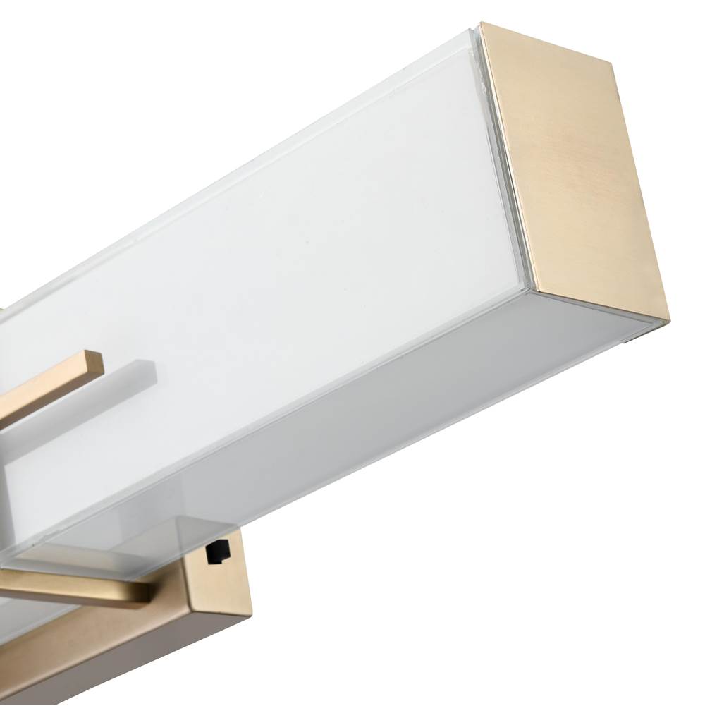 Millennium Lighting 7701-MG Modern Gold Vanity Led Image 3