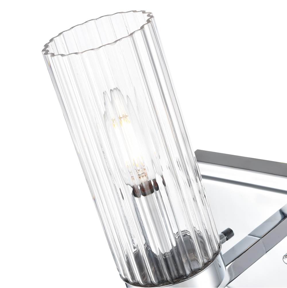 Millennium Lighting 46001-CH Polished Chrome Iversen 5'' Wide 1-light Vanity - Polished Chrome Image 4