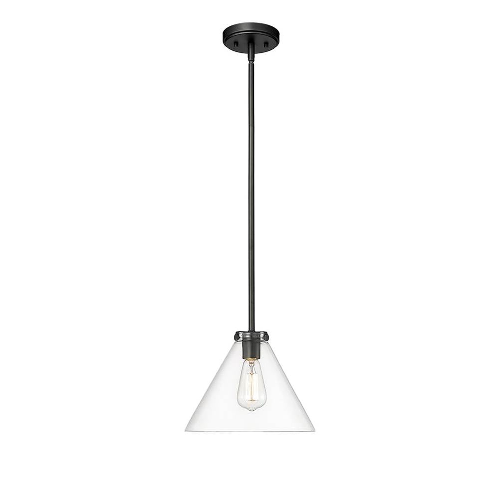 Millennium Lighting 8141-MB Matte Black Pendant Light Image 1