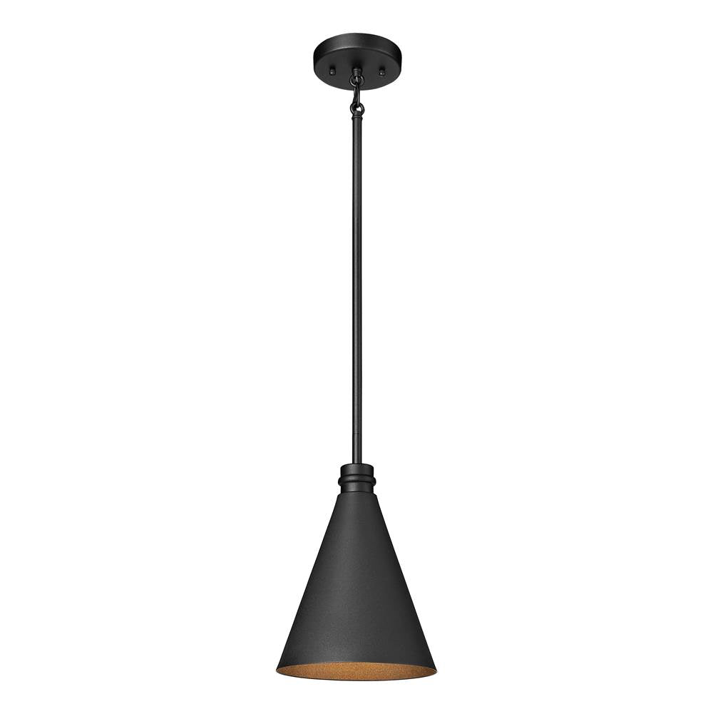 Millennium Lighting 86103-TBK Textured Black Outdoor Hanging Lantern Image 1
