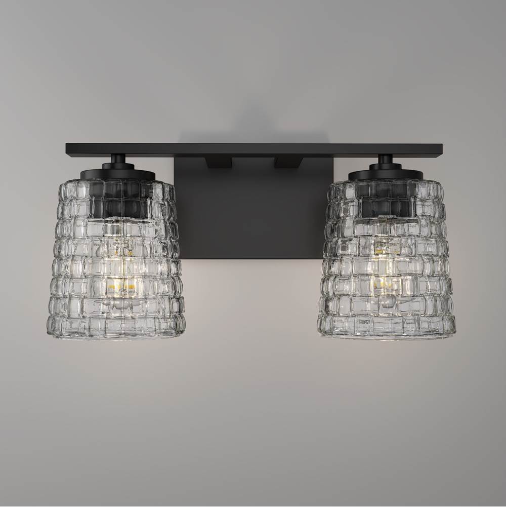 Millennium Lighting 22102-MB Matte Black Vanity Image 2