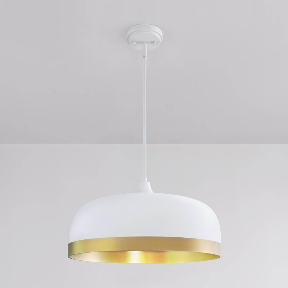 Millennium Lighting 99602-MW Matte White Pendant Light Image 2