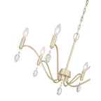 Millennium Lighting 205106-AGSI  Aureline 28'' Wide 6-light Chandelier Image 5