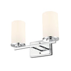 Millennium Lighting 2702WG-CH Chrome Verlana 14'' 2-light Vanity - Chrome Image 5