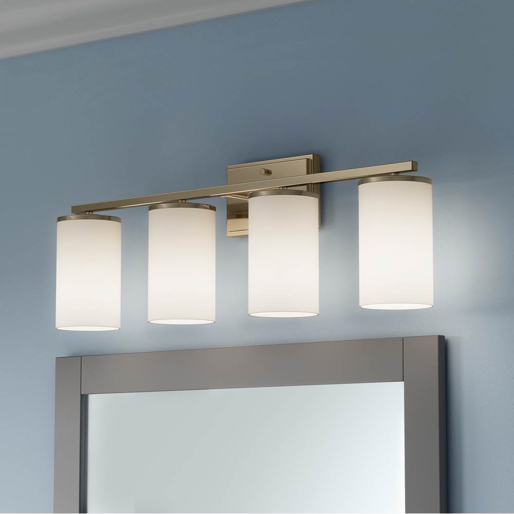 Millennium Lighting 2704WG-MG Modern Gold Verlana 27.75'' 4-light Vanity - Modern Gold Image 4