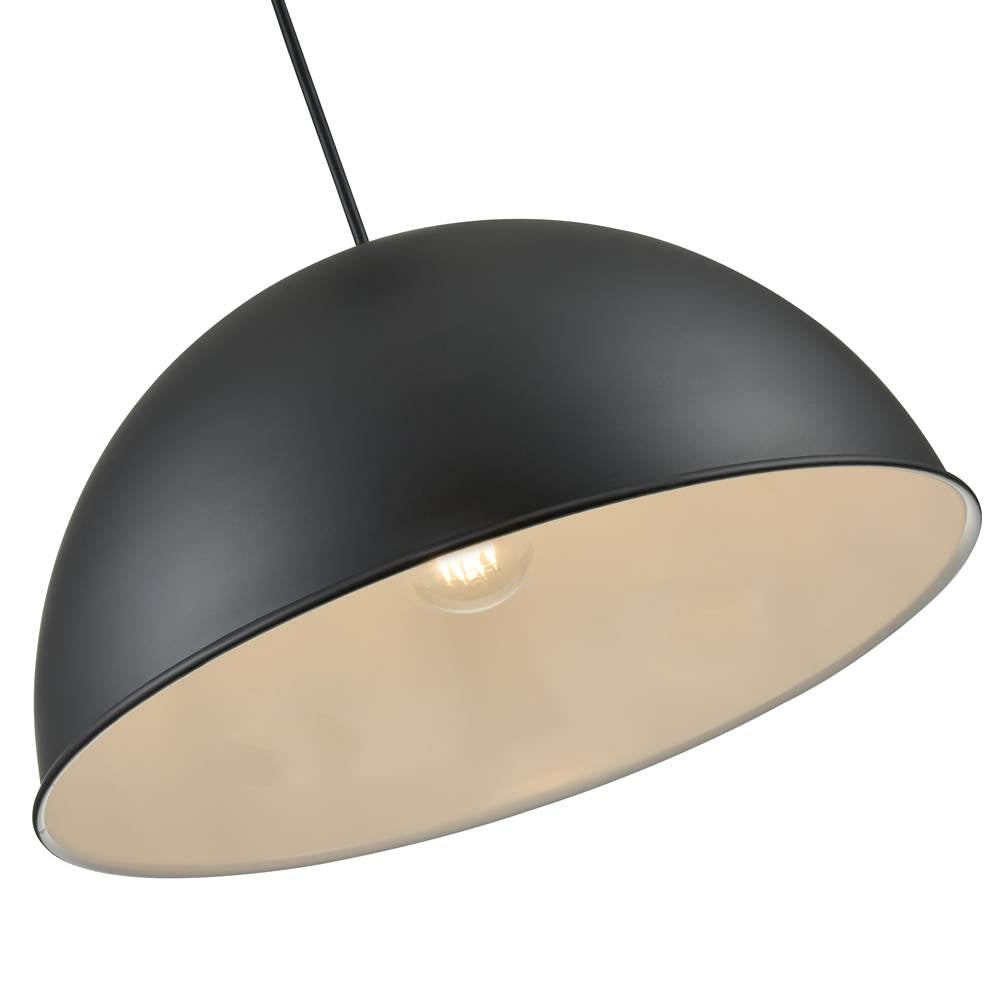 Millennium Lighting RWDBC18-SB Satin Black Cord Hung Wide Deep Bowl Image 5