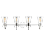 Millennium Lighting 21004-PN Polished Nickel Camellia 30.75'' Wide 4-light Vanity - Polished Nickel Image 6