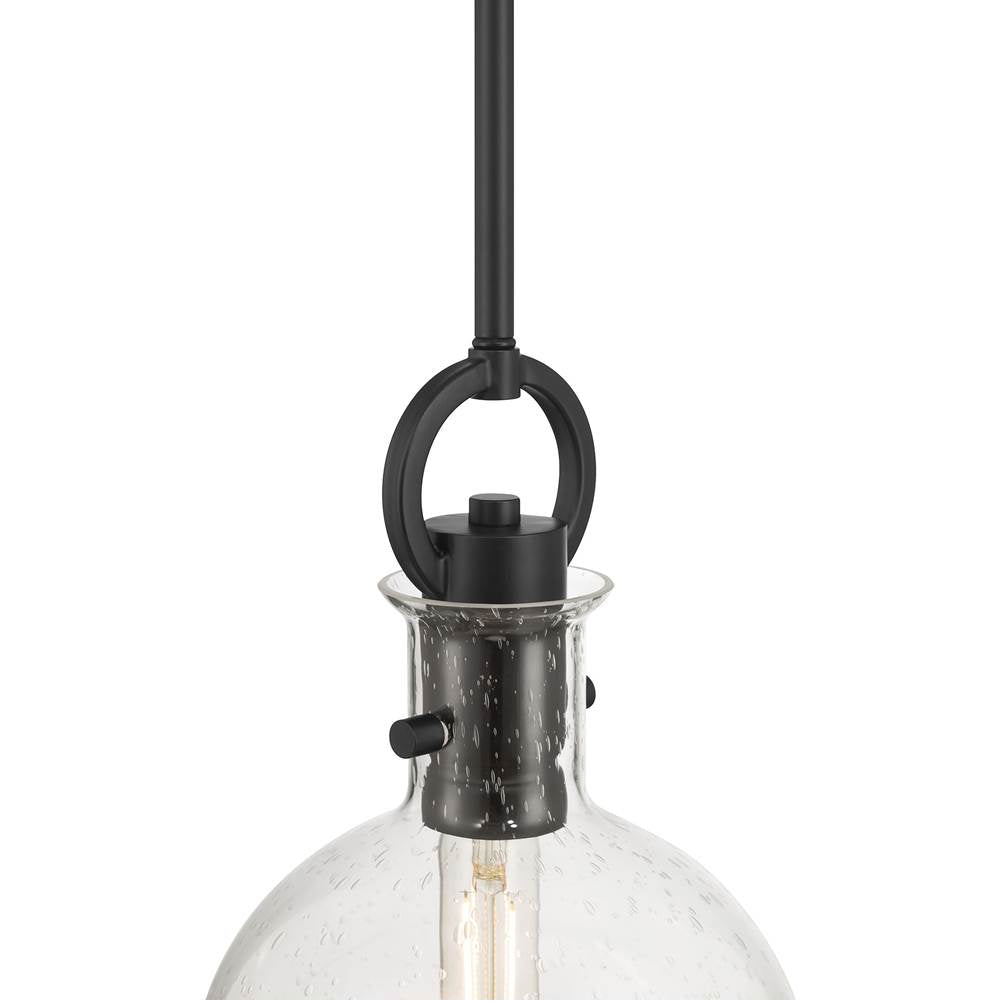 Millennium Lighting 204101-MB Matte Black Glanora  8'' Wide 1-light Mini Pendant Image 6