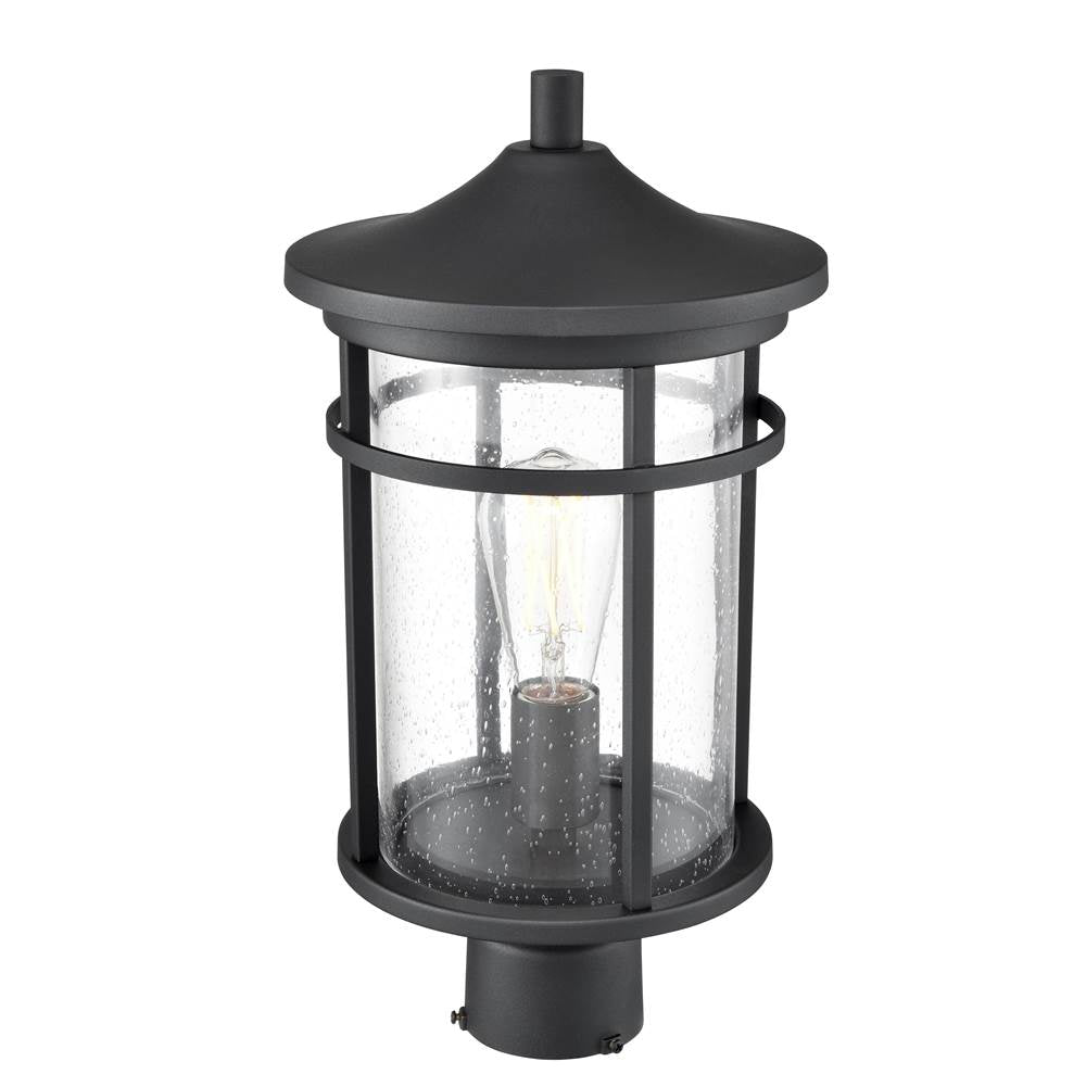 Millennium Lighting 91331-TBK Textured Black Outdoor Post Lantern Image 4