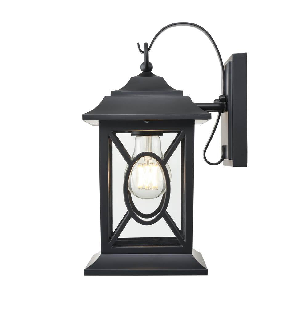 Millennium Lighting 85101-PBK Powder Coated Black Outdoor Wall Sconce Image 4