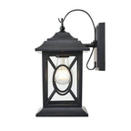 Millennium Lighting 85101-PBK Powder Coated Black Outdoor Wall Sconce Image 4