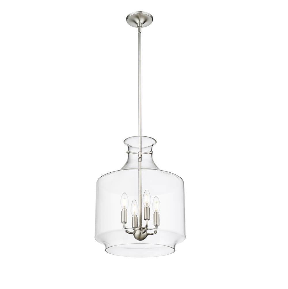 Millennium Lighting 22804-BN Brushed Nickel Pendant Light Image 5