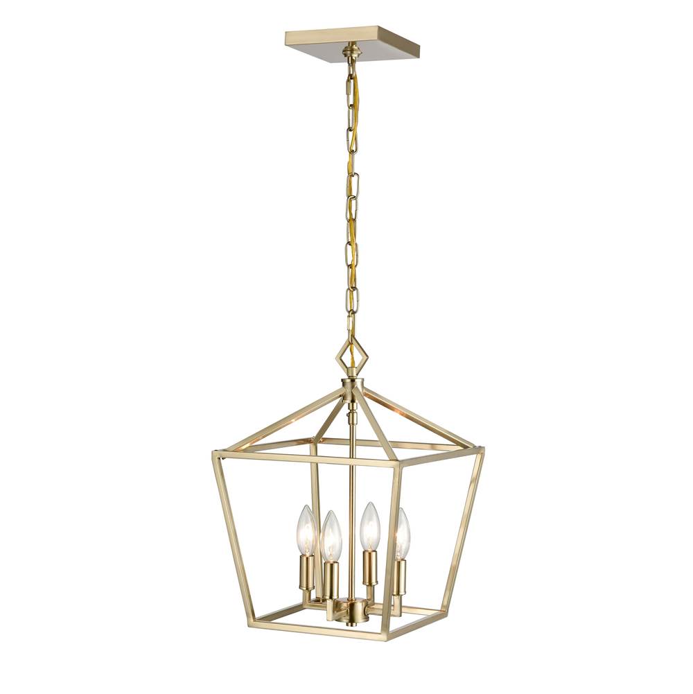 Millennium Lighting 3234-MG Modern Gold Pendant Light Image 3
