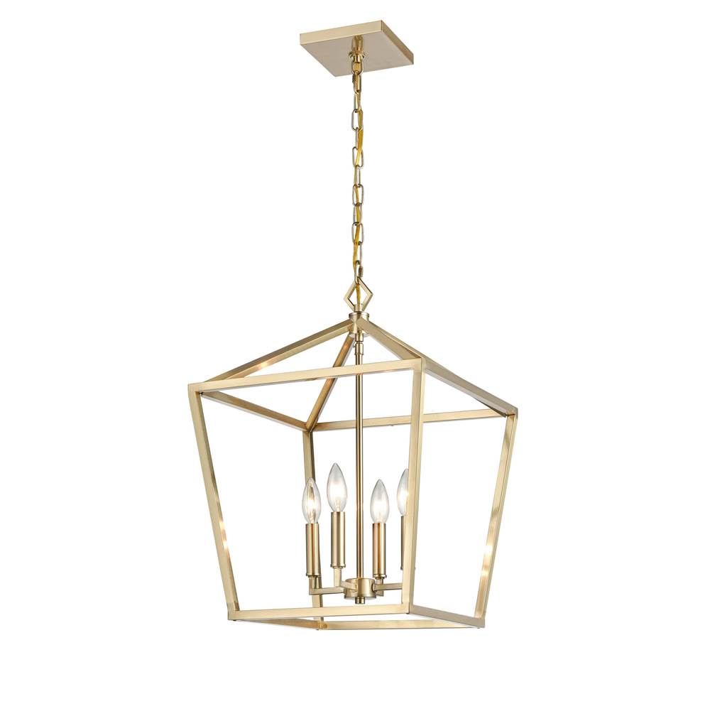 Millennium Lighting 3244-MG Modern Gold Pendant Light Image 3