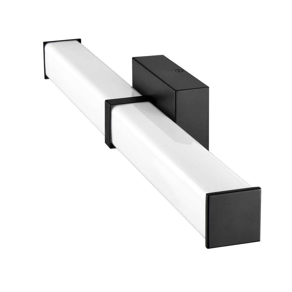 Millennium Lighting 60021-MB Matte Black Vanity Led Image 4