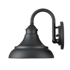 Millennium Lighting 87101-PBK Powder Coated Black Outdoor Wall Sconce Image 4