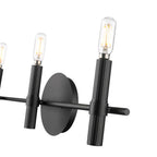 Millennium Lighting 25603-MB Matte Black Skyva 6'' High 3-light Vanity - Matte Black Image 5