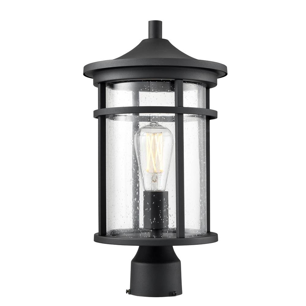 Millennium Lighting 91331-TBK Textured Black Outdoor Post Lantern Image 1