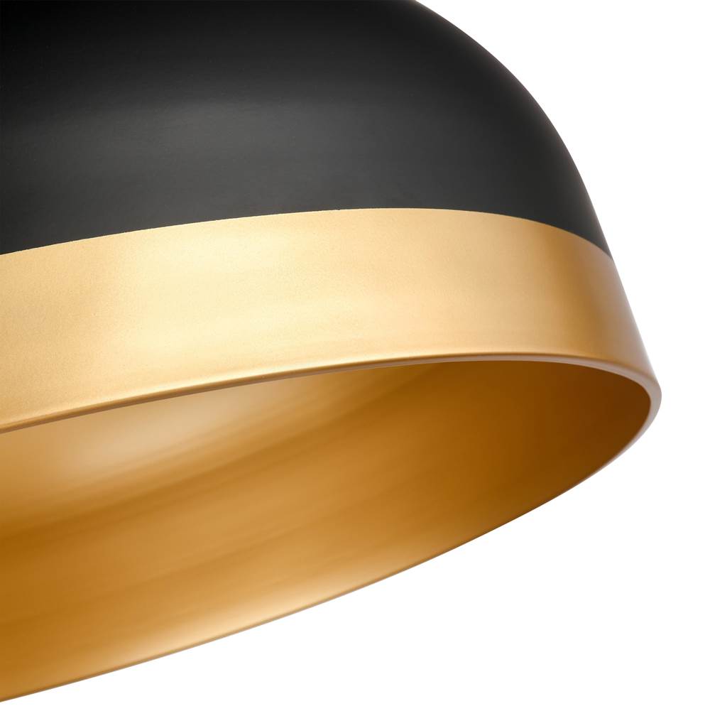 Millennium Lighting 99602-MB Matte Black Pendant Light Image 4