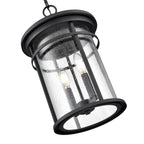 Millennium Lighting 91342-TBK Textured Black Outdoor Hanging Lantern Image 3