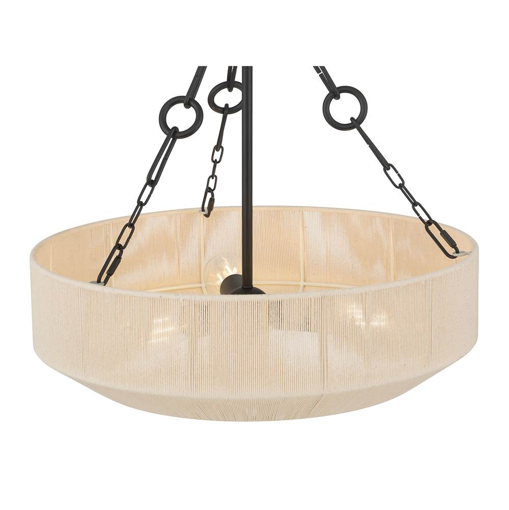 Millennium Lighting 206103-MB Matte Black Tresselle 20'' Wide 3-light Pendant Image 6