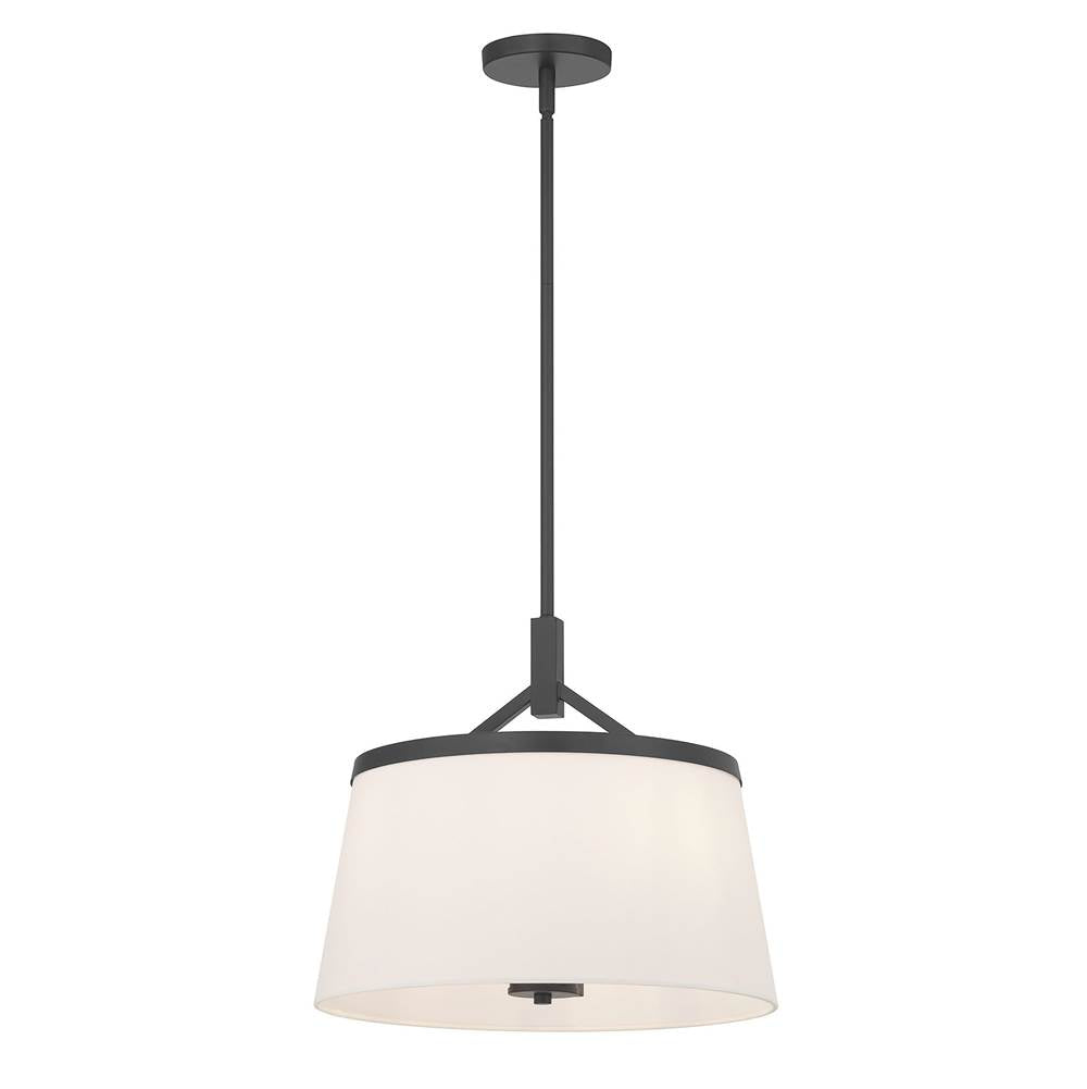 Millennium Lighting 240103-MB Matte Black Montrine 16'' Wide 3-light Pendant Image 1