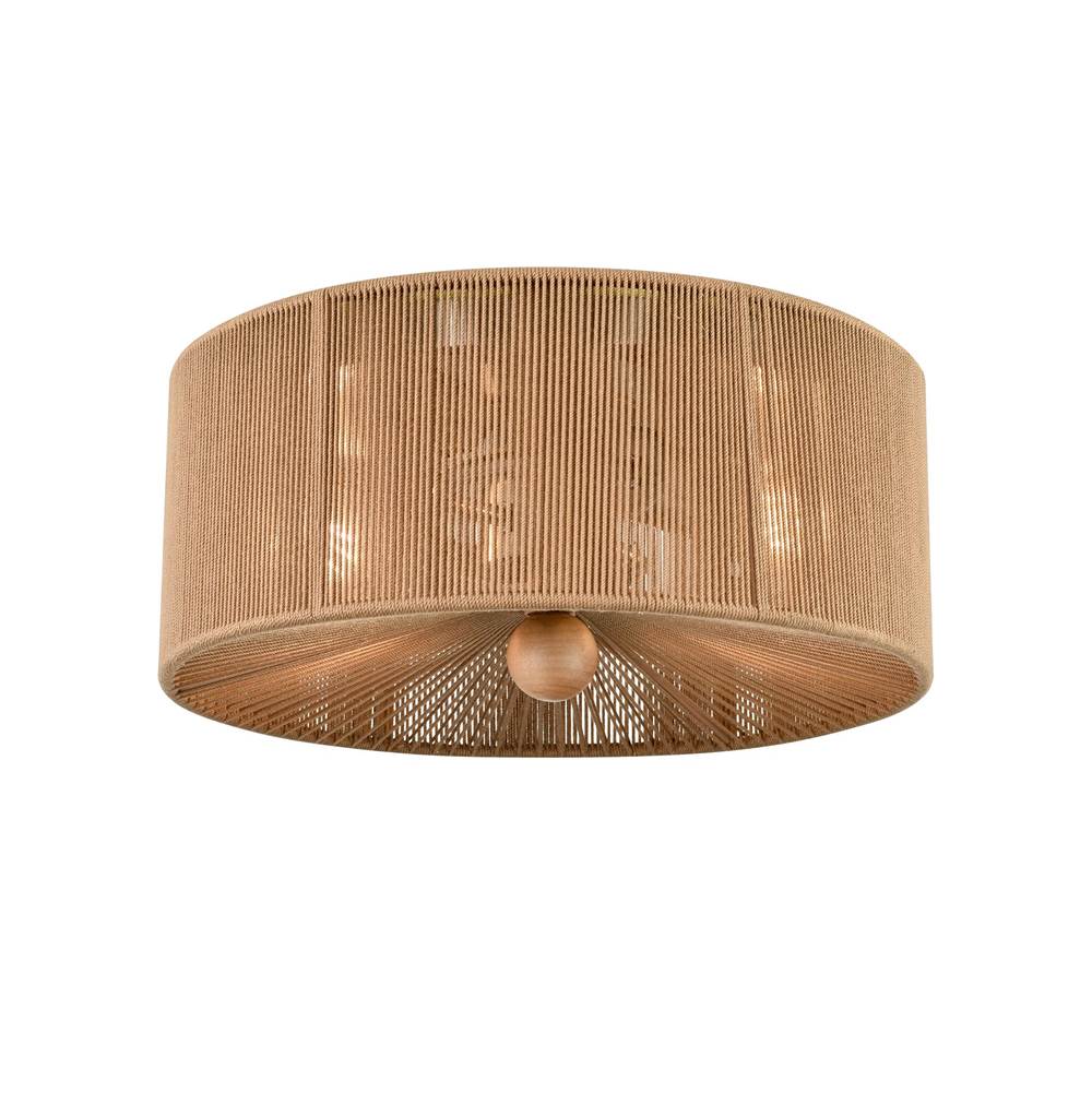 Millennium Lighting 213002-BN Brushed Nickel Flushmount Ceiling Light Image 1