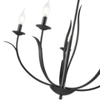 Millennium Lighting 44105-MB Matte Black Charlize 29.5'' Wide 5-light Chandelier - Matte Black Image 4