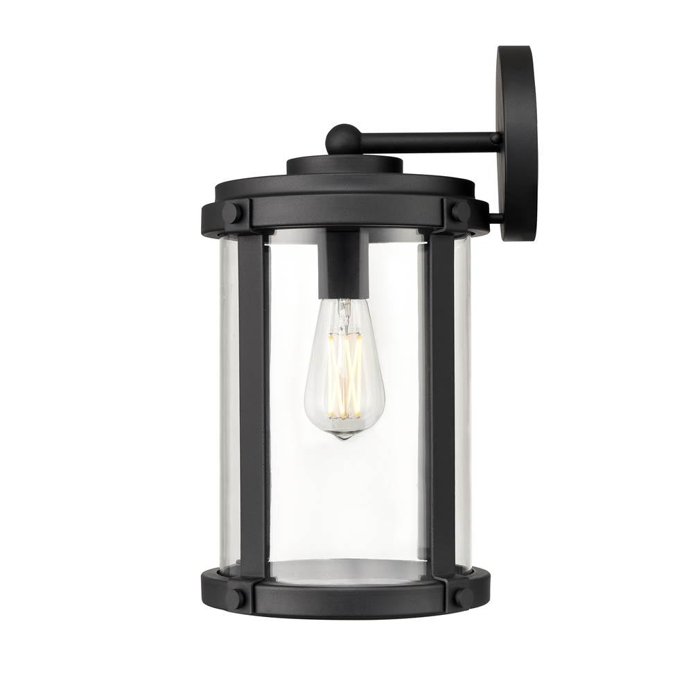 Millennium Lighting 290101-TBK Textured Black Outdoor Wall Sconce Image 4