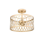 Millennium Lighting 4212-PMG Painted Modern Gold Semi-flush Ceiling Mount Image 5
