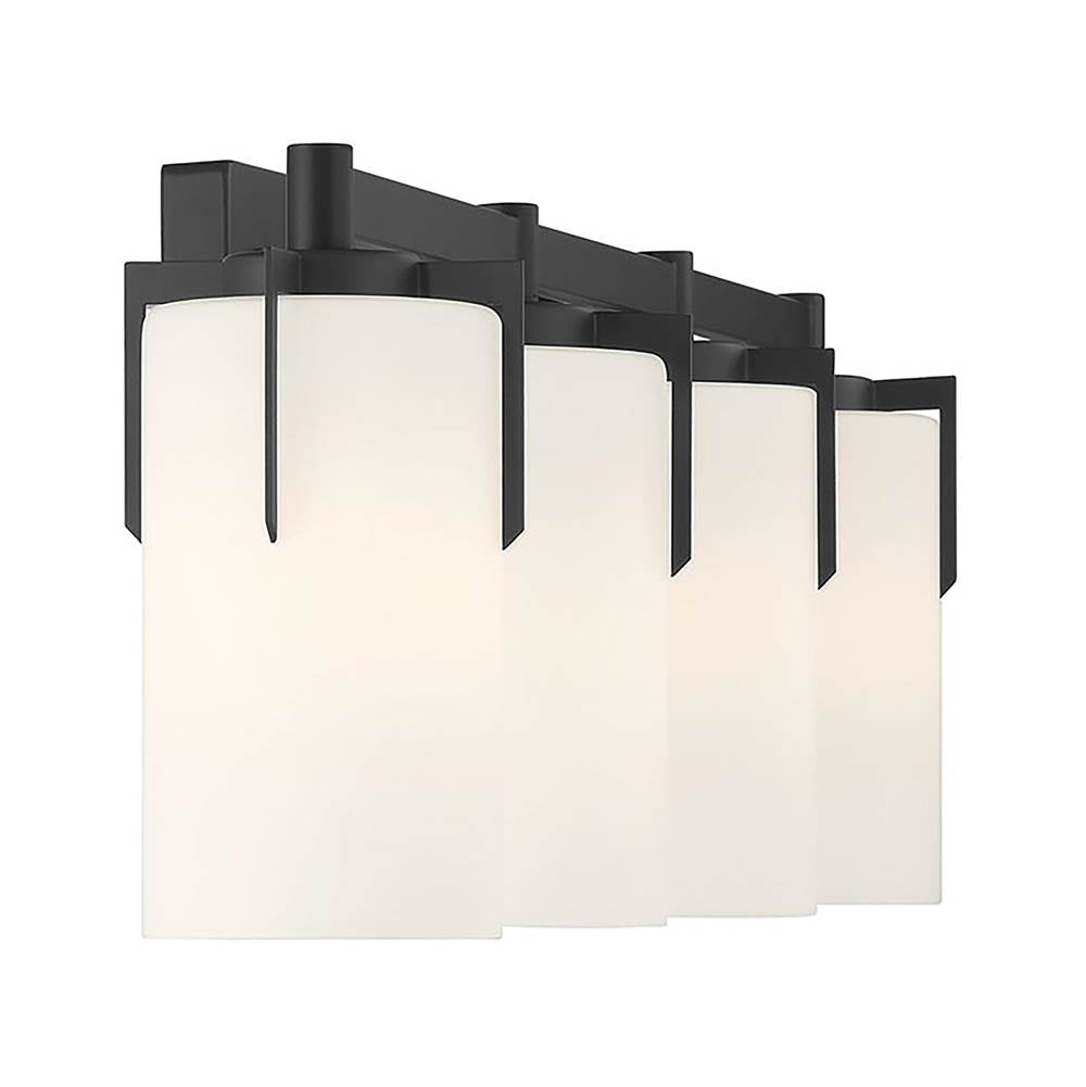 Millennium Lighting 65004-MB Matte Black Froselle 30.5'' Wide 4-light Vanity Image 7