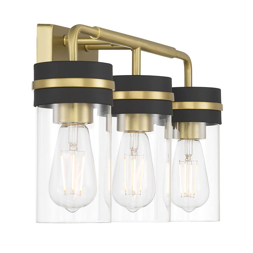 Millennium Lighting 95203-VB/MB Vintage Brass Marbridge 20'' Wide 3-light Vanity Image 7