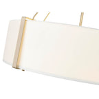 Millennium Lighting 28206-MG/WH Modern Gold,White Pendant Light Image 3