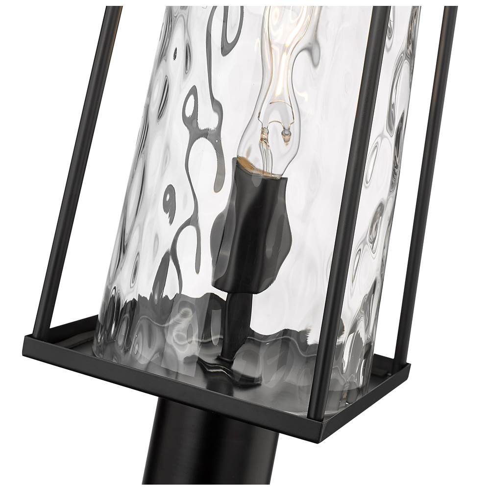 Millennium Lighting 10631-PBK Powder Coated Black Outdoor Post Lantern Image 3