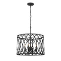 Millennium Lighting 4214-MB Matte Black Pendant Light Image 5