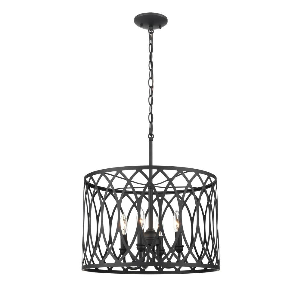 Millennium Lighting 4214-MB Matte Black Pendant Light Image 5