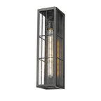 Millennium Lighting 10801-PBK Powder Coated Black Outdoor Wall Sconce Image 5