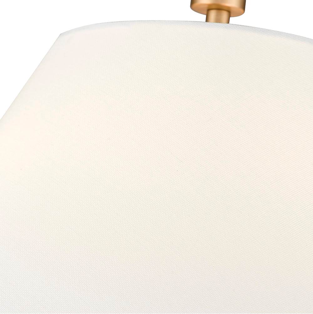 Millennium Lighting 16403-VB Vintage Brass Adorra 16'' Wide 3-light Semi Flush - Vintage Brass Image 4