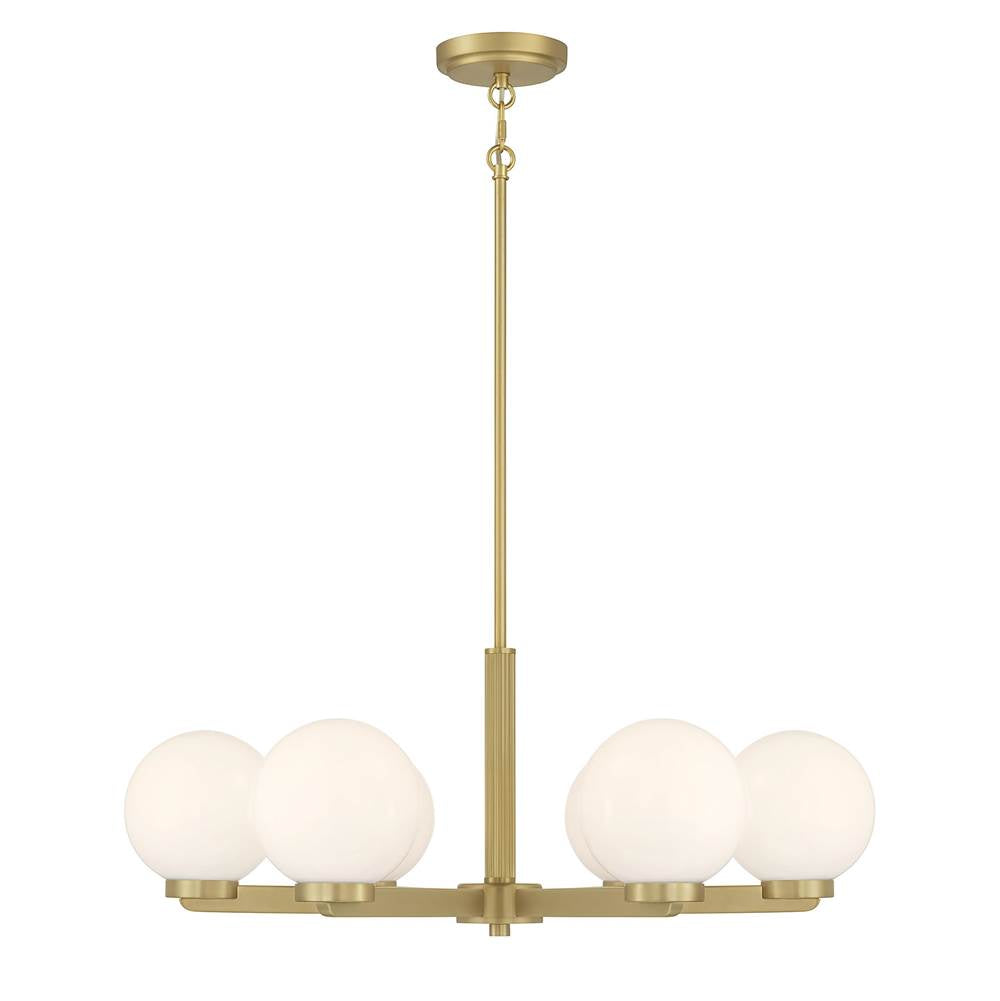 Millennium Lighting Ardeva 28'' Wide 6-light Chandelier