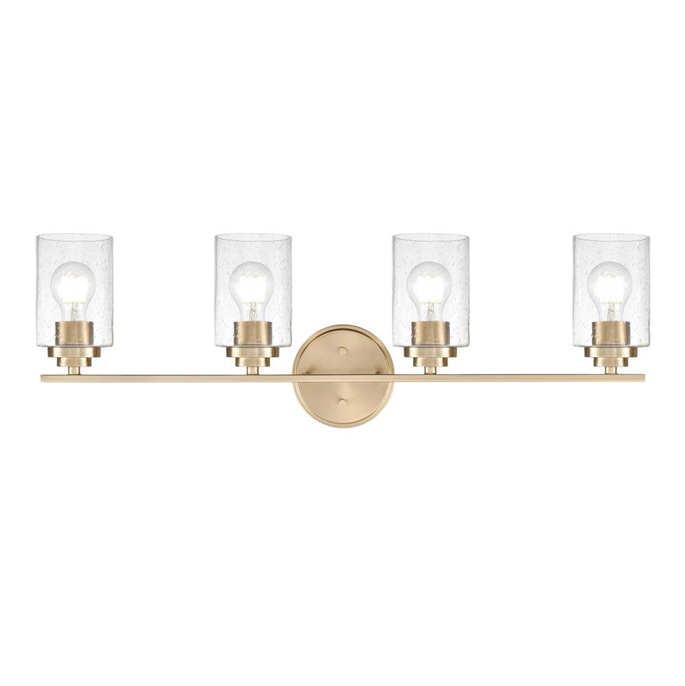 Millennium Lighting 3684-MG Modern Gold Moven 31'' Wide 4-light Vanity - Modern Gold Image 6