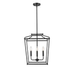 Millennium Lighting Nellita 16'' Wide 4-light Pendant - Matte Black