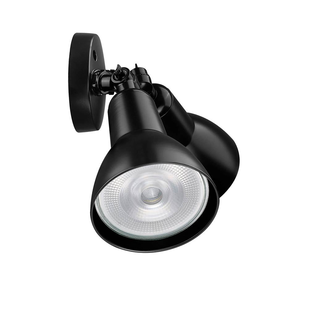 Millennium Lighting 17002-PBK Powder Coated Black Security Flood Lights Image 3