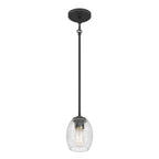 Millennium Lighting 9981-MB Matte Black Miravelle 5.25'' Wide 1-light Mini Pendant Image 7