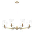 Millennium Lighting 217008-VB Vintage Brass Maccan 38.75'' Wide 8-light Chandelier - Vintage Brass Image 1