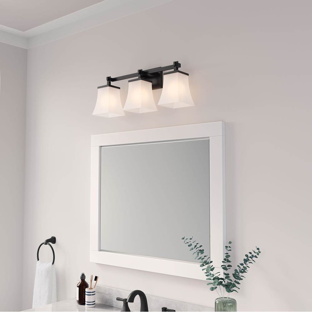 Millennium Lighting 10203-MB Matte Black Vanity Image 2