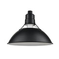 Millennium Lighting RGCS13-SB Satin Black Glass Cone Shade Image 1