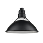 Millennium Lighting RGCS13-SB Satin Black Glass Cone Shade Image 1