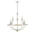 Millennium Lighting 28108-BN Brushed Nickel Chandelier Ceiling Light Image 1