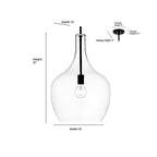 Millennium Lighting 28501-VB Vintage Brass Pendant Light Image 2